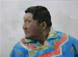 Inner mongolian wrestler(Head)